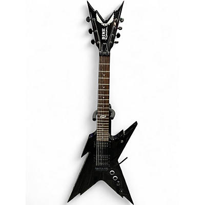 Used Dean Razorback Black Solid Body Electric Guitar
