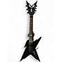 Used Dean Razorback Black Solid Body Electric Guitar Black