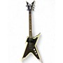 Used Dean Razorback V 255 Black and Silver Solid Body Electric Guitar Black and Silver