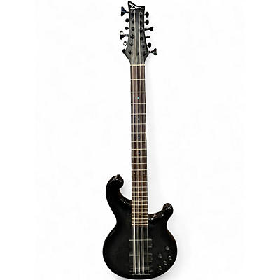 Used Dean Rhapsody 12 12-String Trans Black Electric Bass Guitar
