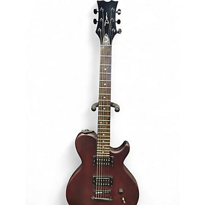 Used Dean SINGLECUT Wine Red Solid Body Electric Guitar
