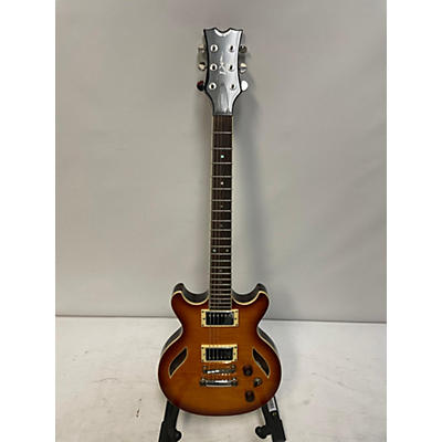 Dean Used Dean Sarasota Sunburst Hollow Body Electric Guitar