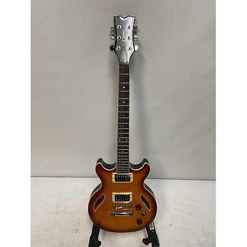 Dean Used Dean Sarasota Sunburst Hollow Body Electric Guitar Sunburst