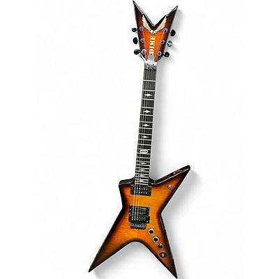 Used Dean Stealth Floyd Rose Trans Brazillian Solid Body Electric Guitar