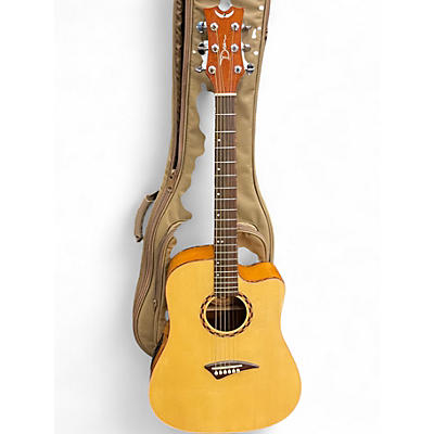 Used Dean TEC BEM Natural Acoustic Guitar