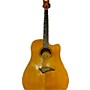 Used Dean Used Dean TEC Natural Acoustic Electric Guitar