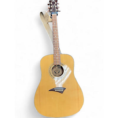 Used Dean TS2 LH Natural Acoustic Guitar