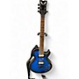 Used Dean Thoroughbred Blue Solid Body Electric Guitar Blue