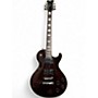 Used Dean Thoroughbred Deluxe Flame Top TRANSPARENT RED Solid Body Electric Guitar TRANSPARENT RED