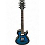 Used Dean Thoroughbred QUILTED BLUE MAPLE Solid Body Electric Guitar QUILTED BLUE MAPLE