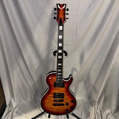 Dean Used Dean Thoroughbred Select Quilt Top TRANSPARENT CHERRY BURST Solid Body Electric Guitar