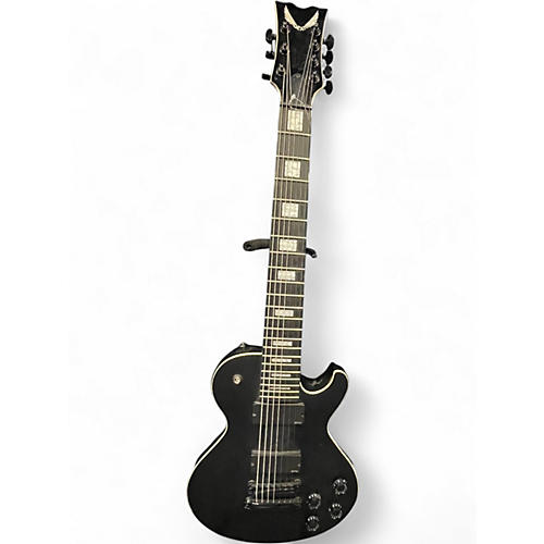 Used Dean Thoroughbred Stealth Satin Black Solid Body Electric Guitar Satin Black