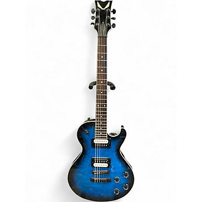 Used Dean Thoroughbred X Blue Burst Solid Body Electric Guitar