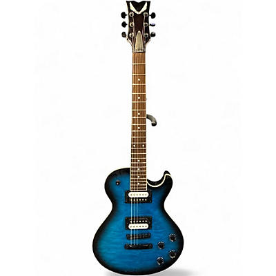 Used Dean Thoroughbred X Blue Flame Solid Body Electric Guitar