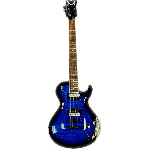 Dean Used Dean Thoroughbred X Blue Solid Body Electric Guitar Blue