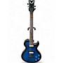 Used Dean Thoroughbred X-QM Trans Blue Solid Body Electric Guitar Trans Blue