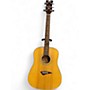 Used Dean Tradition AK48PK Dreadnought NATUAL Acoustic Guitar NATUAL