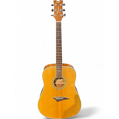 Used Dean Tradition One Natural Acoustic Guitar