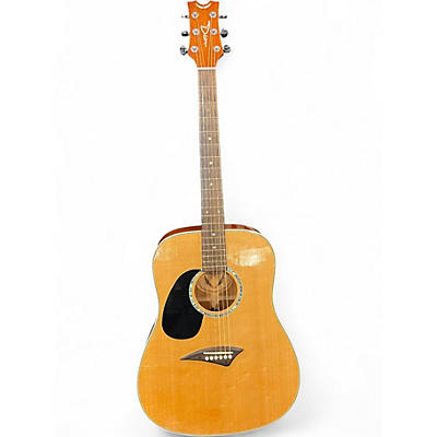 Used Dean Tradition S Natural Acoustic Guitar