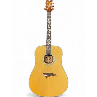 Used Dean Traditional D24 GN Natural Acoustic Guitar