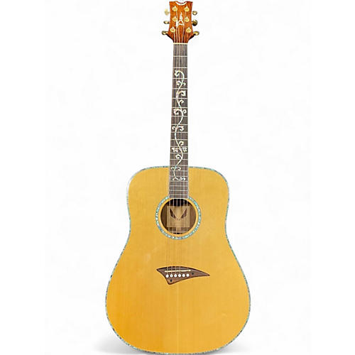 Used Dean Traditional D24 GN Natural Acoustic Guitar Natural