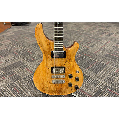 Used Dean USA Hardtail Spalted Maple Solid Body Electric Guitar