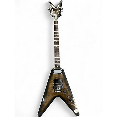 Used Dean V-79 Black Solid Body Electric Guitar