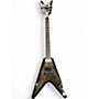 Used Dean V-79 Black Solid Body Electric Guitar Black