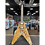 Used Dean Used Dean V Exotic Burl Solid Body Electric Guitar Burl