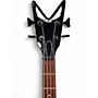 Used Dean V Metalman 4 String Black Electric Bass Guitar Black