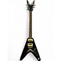 Used Dean V STEALTH Black Solid Body Electric Guitar Black