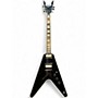 Used Dean V Select Black Solid Body Electric Guitar Black