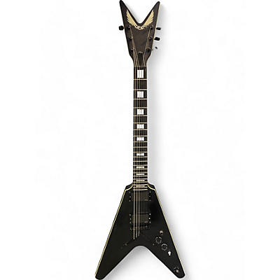 Dean Used Dean V Stealth Black Solid Body Electric Guitar