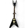 Used Dean V Stealth Black Solid Body Electric Guitar Black