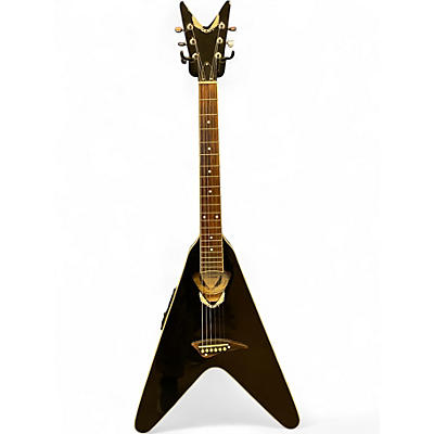 Used Dean VCO CBK Black Acoustic Electric Guitar