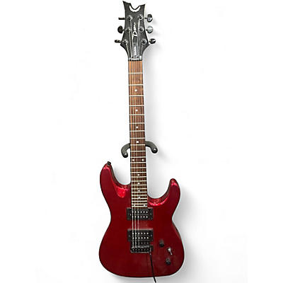Used Dean VENDETTA Candy Apple Red Solid Body Electric Guitar