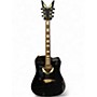 Used Dean VWING BLACK Acoustic Electric Guitar BLACK