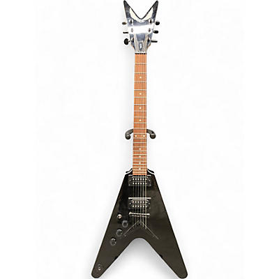 Used Dean VXL LEFT HANDED Black Solid Body Electric Guitar