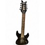 Used Dean Vendetta 1.7 7 String Black Solid Body Electric Guitar Black