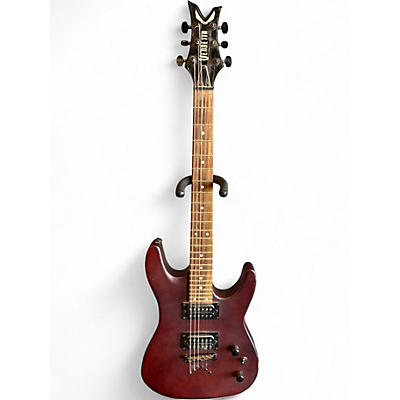 Used Dean Vendetta Burgundy Solid Body Electric Guitar