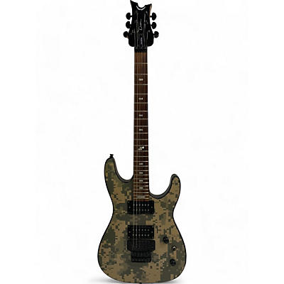 Used Dean Vendetta Camo Solid Body Electric Guitar