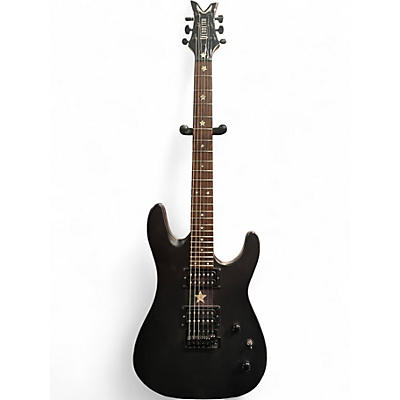 Used Dean Vendetta Satin Black Solid Body Electric Guitar