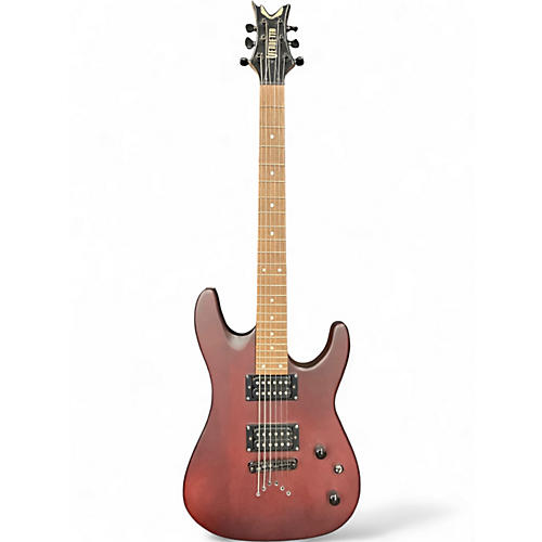 Used Dean Vendetta plum red  Solid Body Electric Guitar plum red