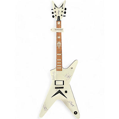 Dean Used Dean XERO pHANTOM White Solid Body Electric Guitar