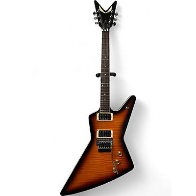 Used Dean Z 79 Floyd 2 Color Sunburst Solid Body Electric Guitar
