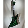 Used Dean Used Dean Z AIRBRUSHED USA 1/50 Green Solid Body Electric Guitar Green