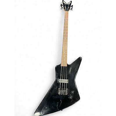Used Dean Z Metalman 4 String Black Electric Bass Guitar