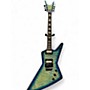 Used Dean Z SELECT QUILT FLOYD Ocean Turquoise Solid Body Electric Guitar Ocean Turquoise