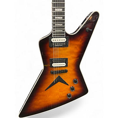 Used Dean ZX Select Quilt Top Brazillia Solid Body Electric Guitar