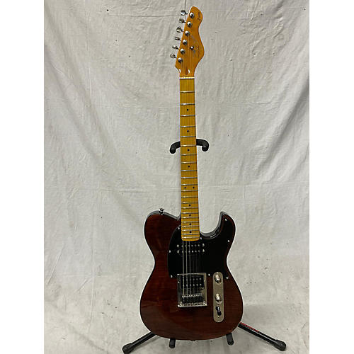 Dean Zelinsky Used Dean Zelinsky Dellatera Private Label Solid Body Electric Guitar Brown